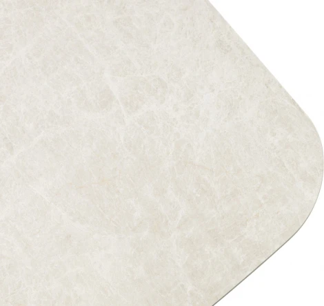 Стол M-City ASTRID 200 TL-102 Бежевый мрамор, испанская керамика / Шоколадное золото каркас