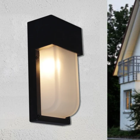 Настенный светильник уличный Reluce 09355-9.2-001U BK