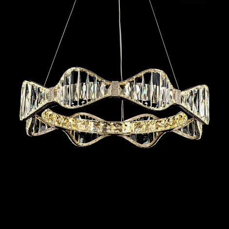 Подвесная люстра светодиодная хрустальная Modelux MODELUX ML.785.600 CP