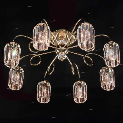 Потолочная люстра Citilux Синди CL330182 (220V, хрусталь)