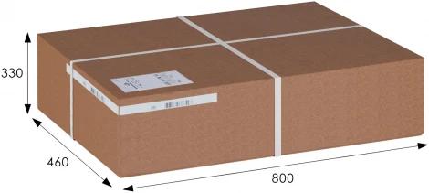 Этажерка Джульетта-4 широкая, молочный дуб Л от фабрики Mebelik