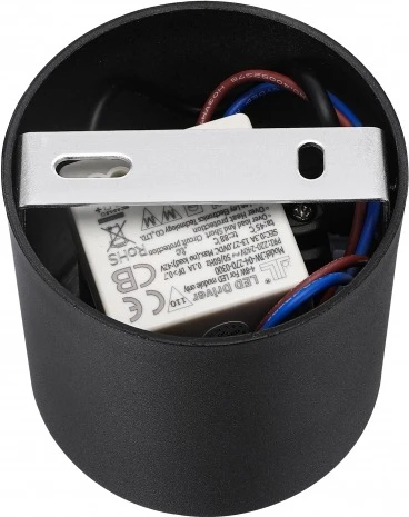 Точечный накладной светильник iLedex Metrica 108-7W-D80-4000K-24DG-BK (220V, круглые)