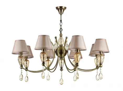 Подвесная люстра Maytoni Murano RC855-PL-08-R