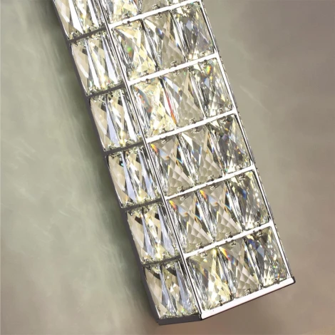 Настенный светильник Odeon Light Panta 4927/9WL хром/металл/хрусталь LED 9W 4000K 508Лм (220V, круглые)