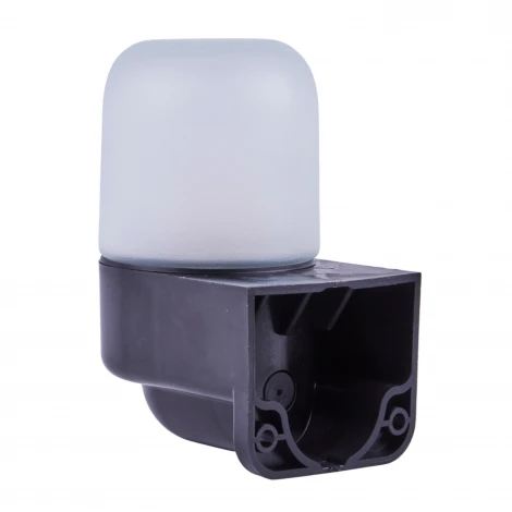 Настенный светильник для бани и сауны Uniel UWL-K01R UWL-K03R 60W/E27 IP65 BLACK