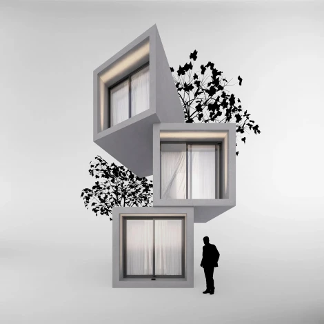 Светильник уличный настенный LGD-STRIPE-3W Warm2700 (GR, 20 deg, 230V) (Arlight, IP65 Металл) 052701 (LED)