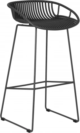Стул барный Dobrin FRANK (темно-серый)