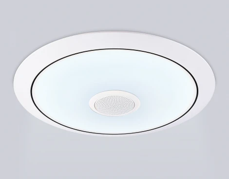 Потолочный светильник круглый светодиодный с пультом (Bluetooth-динамик, Ночной режим, С таймером) Ambrella Orbital FZ710