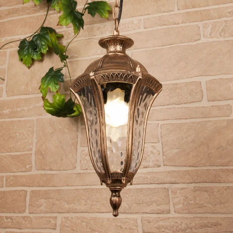 Уличный подвесной светильник 1010H Elektrostandard Draco GL a043121