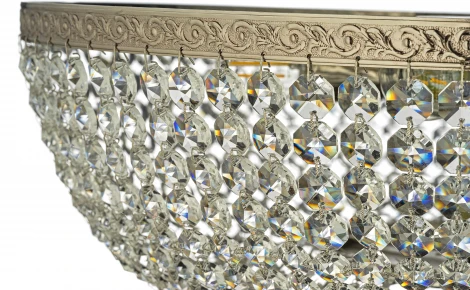 Потолочная люстра буше Arti Lampadari Castellana E 1.3.50.501 NH (220V, хрусталь)