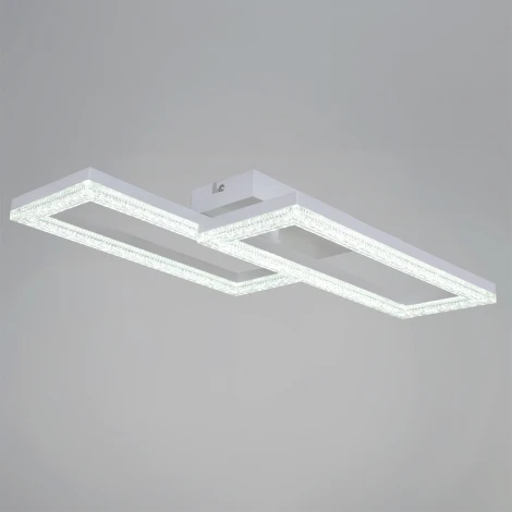 Потолочная люстра светодиодная с регулировкой цветовой температуры, яркости и ночным режимом Reluce 89560-0.3-02B WH