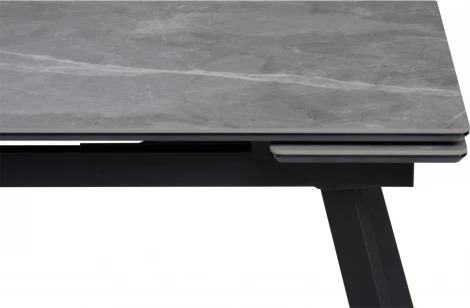 Кухонный стол Норман Notta (Металл,Керамика/Серый,Черный) арт.612198