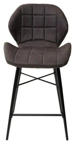 Полубарный стул M-City MARCEL COWBOY-#104 темно-серый (H=65cm), ткань микрофибра