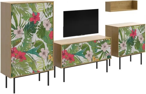 Композиция Boho Color 2 ОГОГО (арт.599556), (ЛДСП/Дуб Корбридж)