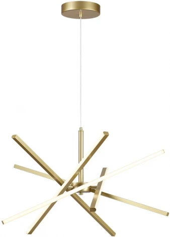 Подвесной светильник светодиодный Lumion Parker 6564/60L LEDIO золотой//металл/ LED 4000K 60W 220V (на проводе)