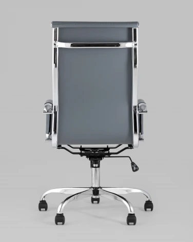 Кресло руководителя TopChairs City серый УТ000001512
