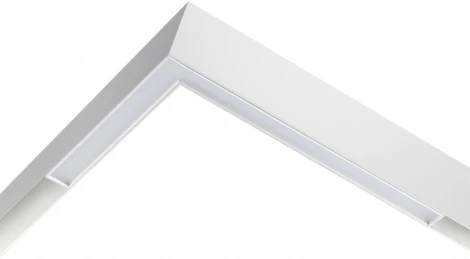 Трековый угловой светильник низковольтный диммируемый Novotech Flum 359501 SHINO белый LED 24W 48V 3000-6500K