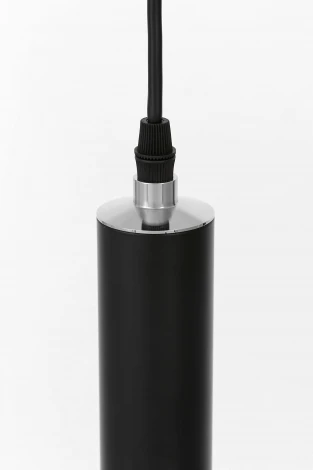 Подвесной светильник Lumina Deco Folino LDP 7012-1B BK+CHR