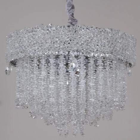 Подвесная люстра хрустальная Reluce 02098-0.4-500 MX CH
