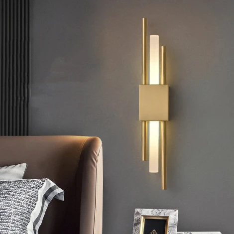 Настенный светильник Chord C Brass By ImperiumLoft Chord-C01 (LED, 220V)