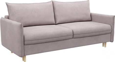 СКАНДИ Диван тканевый прямой розовый D1 furniture арт.AAA41309013