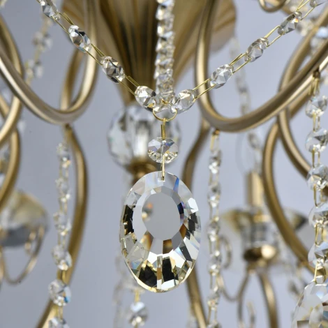 Подвесная люстра MW-Light Селена 482016408 (220V, подвески, на цепи, свеча)