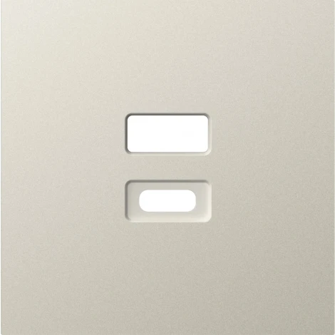 Накладка для розеток USB, матовый кашемир Donel A07 DE28635