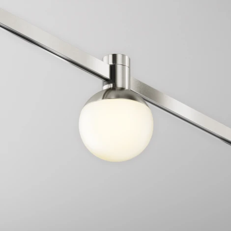 Трековый светильник светодиодный, магнитный модульный 5W 24V Maytoni Luna TR149-1-5W3K-PT (шар)