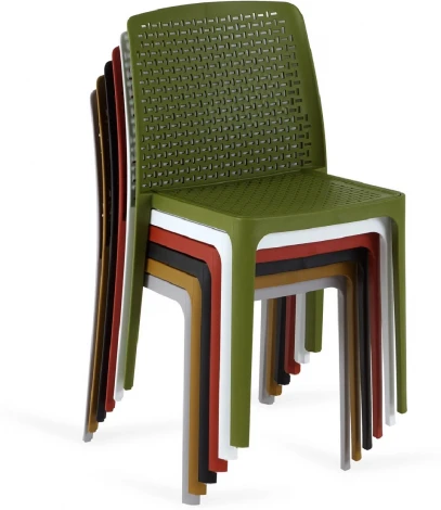 Стул уличный Bottega ОГОГО Обстановочка! (Пластик/Красный) арт.926896