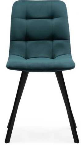 Стул Чилли морская волна / черный каркас 489706 Notta