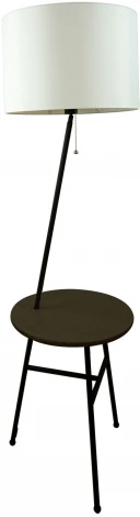 Торшер на треноге со столиком Lussole Lgo Truxton LSP-9908 (220V, выключатель, IP21)