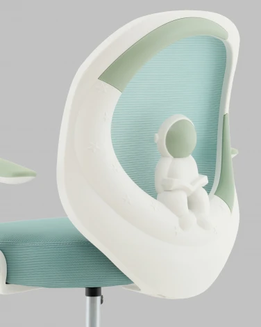 Кресло компьютерное детское TopChairs Spaceman мятный TopChairs УТ000042925