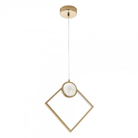 Подвесной светильник светодиодный хрустальный LED4U LED4U L8602-1 GD