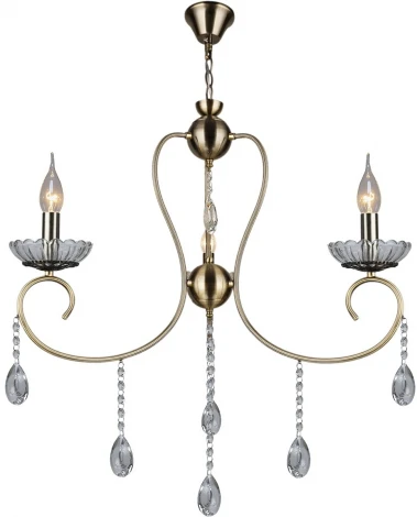 Подвесная люстра Reluce 04462-0.4-03 (220V, подвески, на цепи, подсвечник, свеча)