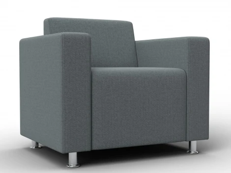 Кресло Лига-093 ВН (ДСП,Брус,Фанера,Рогожка/Серый) Лига Диванов 134969