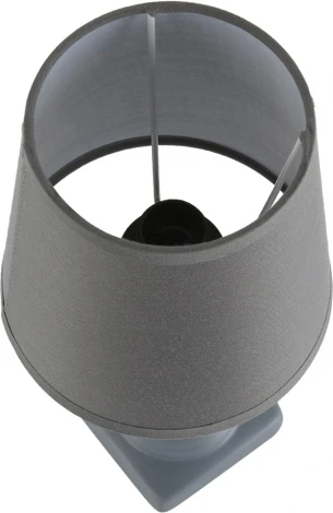 Настольная лампа Lumion Bianka 8164/1T серый, керамика/текстиль E14 1*40W 220V (выключатель)