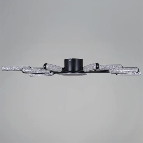 Потолочная люстра светодиодная с пультом с регулировкой цветовой температуры и яркости Reluce 97290-0.3-12 BK