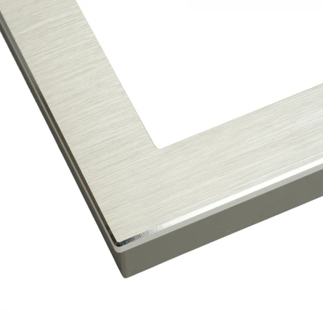 Рамка на 2 поста (серебро) Stekker Катрин 50031