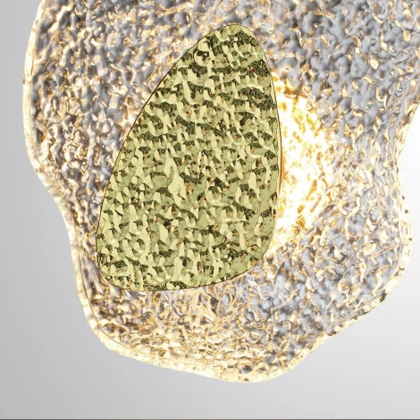 Настенный светильник Odeon Light Coralla 5460/12WLA золотой/прозрачный/металл/стекло LED x 12W 3000K