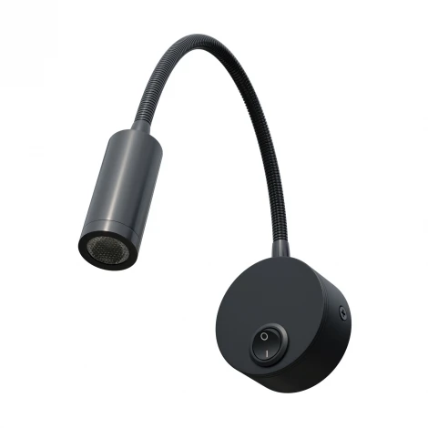 Спот 3W 155LM 4000K, черный Lightstar Omega 200247