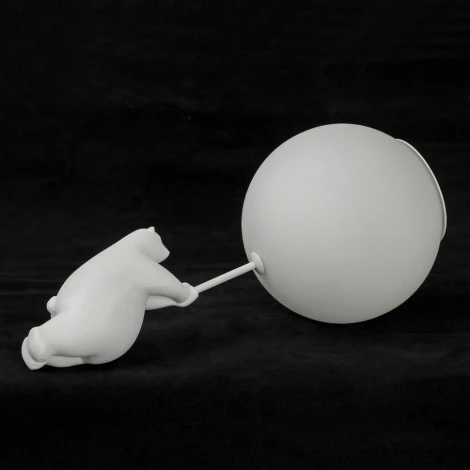 Потолочный светильник круглый Lussole LGO LSP-8903 (для детской, 220V, шар, животные)