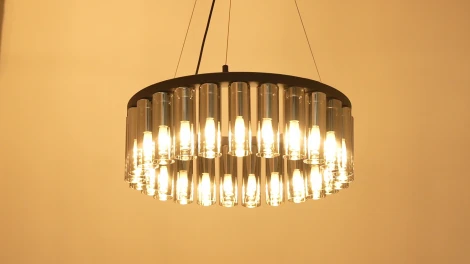 Подвесная люстра Favourite Slang 4504-25P (220V, на тросе, круглые)