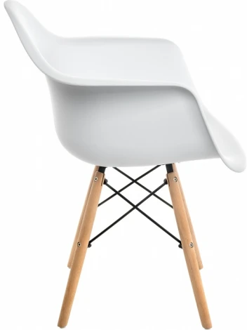 Стол кухонный Woodville Амител white / wood