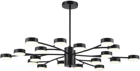 Потолочная люстра на штанге Lumion Torina 8117/18 черный, металл LED GX53 18*7W 220V