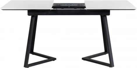 Стол R-Home Роналдо раздвижной 120-160 Светлый мрамор/Бабочка