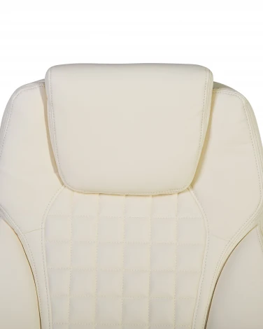 Офисное кресло для руководителей CHESTER (кремовый)