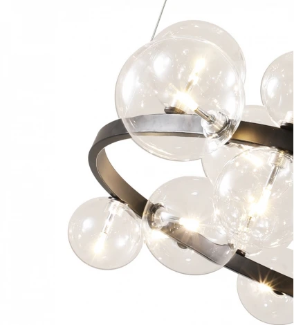 Подвесной светильник Kink Light Иона 07608-15A,19 (220V, на тросе, шарики, кольцо)