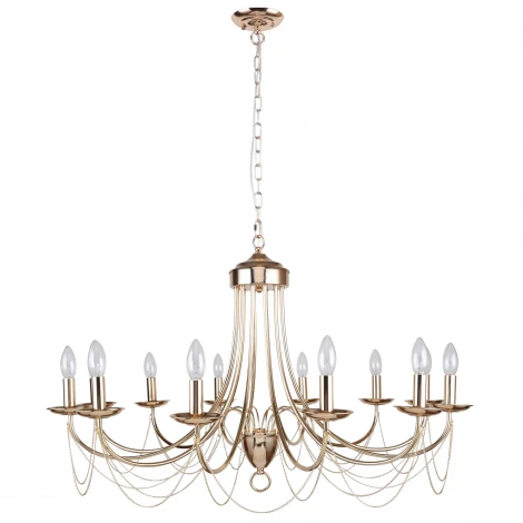 Подвесная люстра F-Promo Plini 2591-12P (220V, на цепи, свеча)