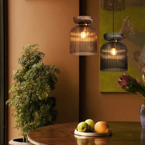 Подвесной светильник Freya Layla FR5558PL-01SM (220V, на проводе, круглые)