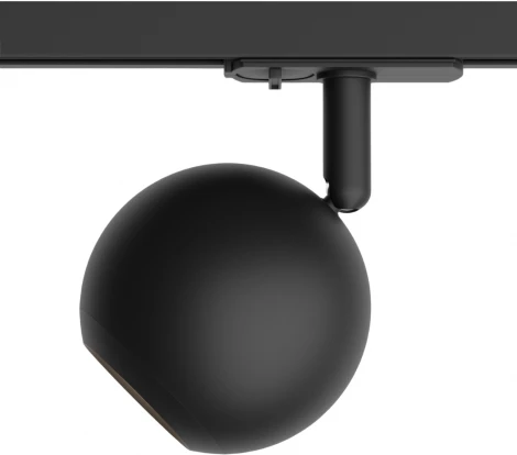 Трековый светильник однофазный Denkirs Omra DK6070-BK (220V, шар)